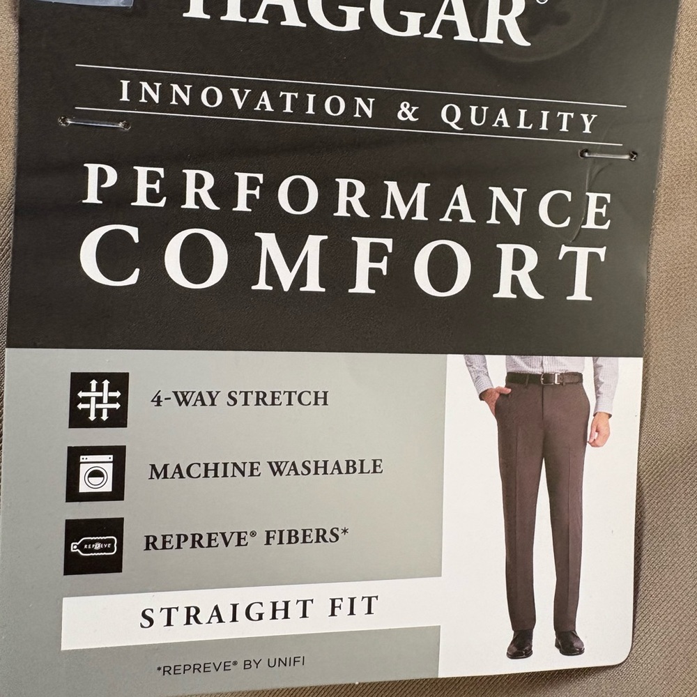 Haggar Premium Flex Khaki Pants